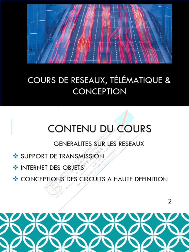 Cours sur Réseaux et Télématique | PDF | Télécommunications | Internet ...