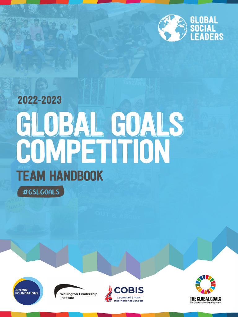 Global Goals Competition Team Handbook | PDF | Goal | Sustainability