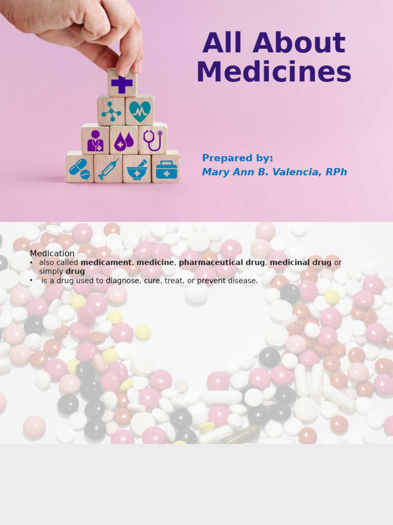 Understanding Medicines and Drugs | PDF