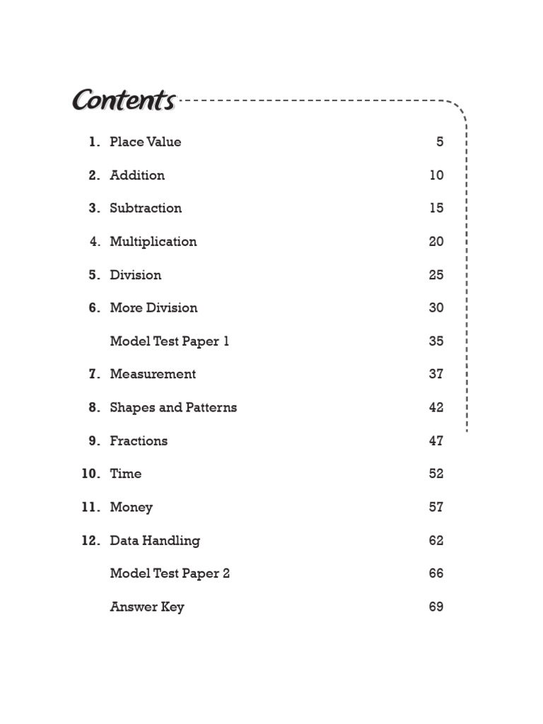 Class 3 Maths Worksheets and Answers | PDF | Division (Mathematics ...
