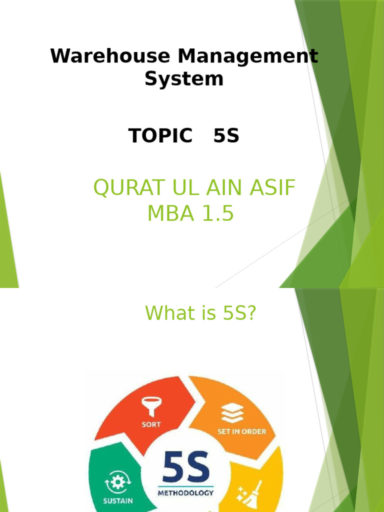5S Presentation | PDF