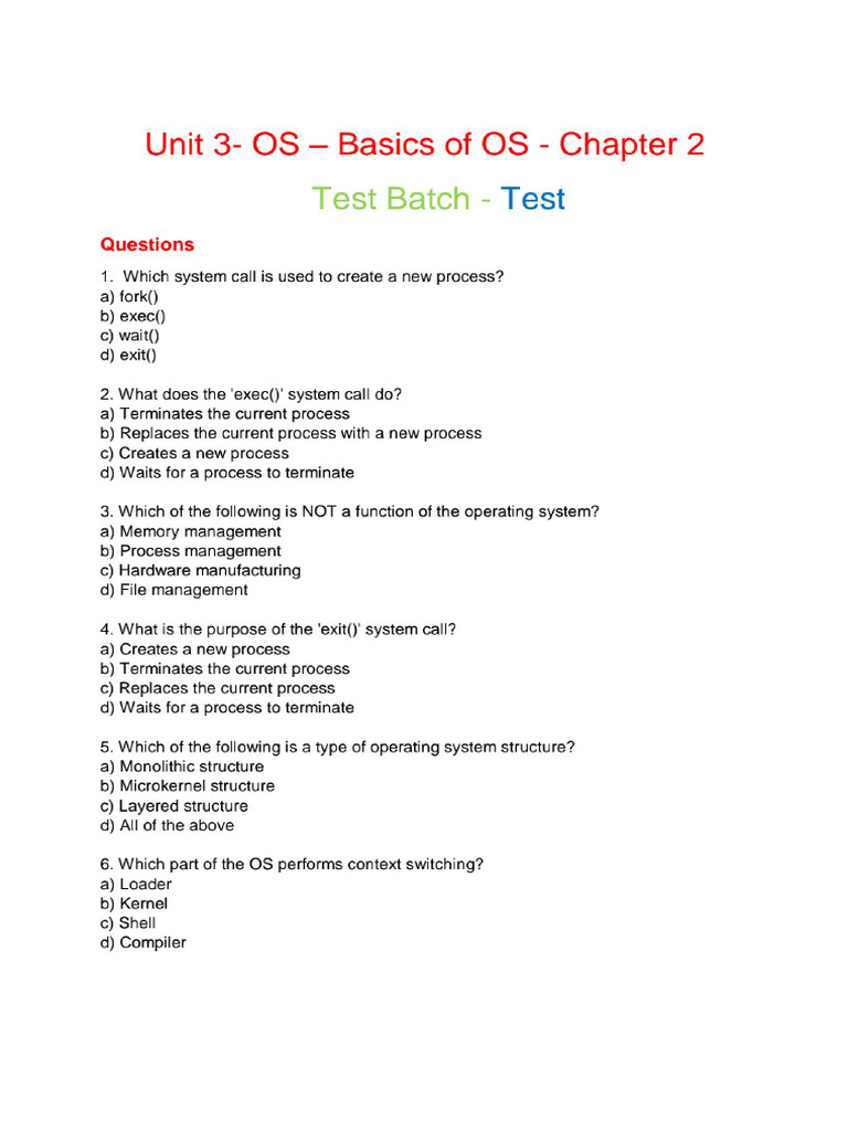 CH 2-OS-Test-Quest | PDF