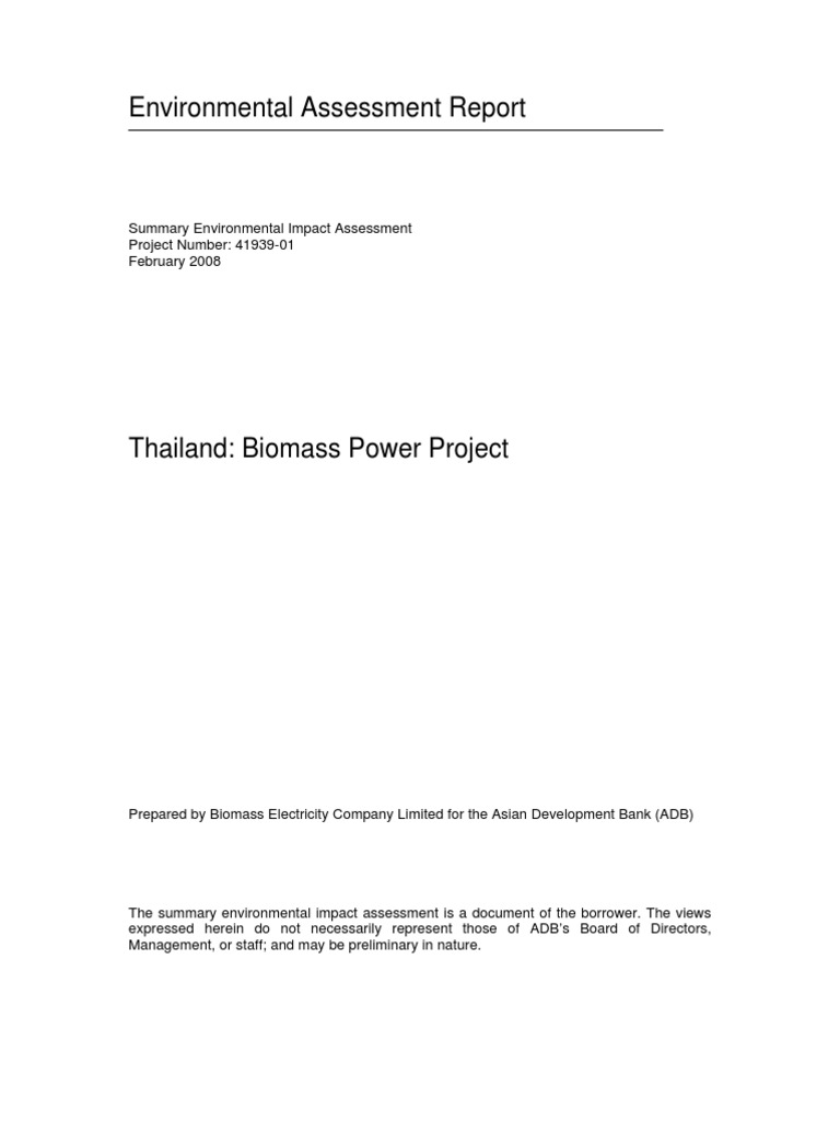 Biomass Power Plant & P Flow Chart | PDF | Water Quality | Air Pollution