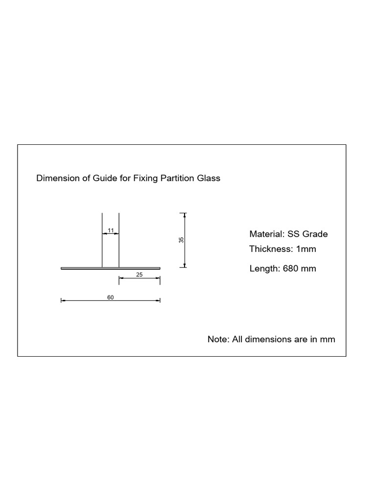 Bracket Drawing | PDF