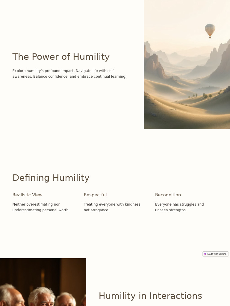 The Power of Humility | PDF