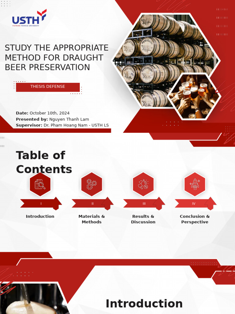 Study The Appropriate Method For Draught Beer Preservation | PDF ...
