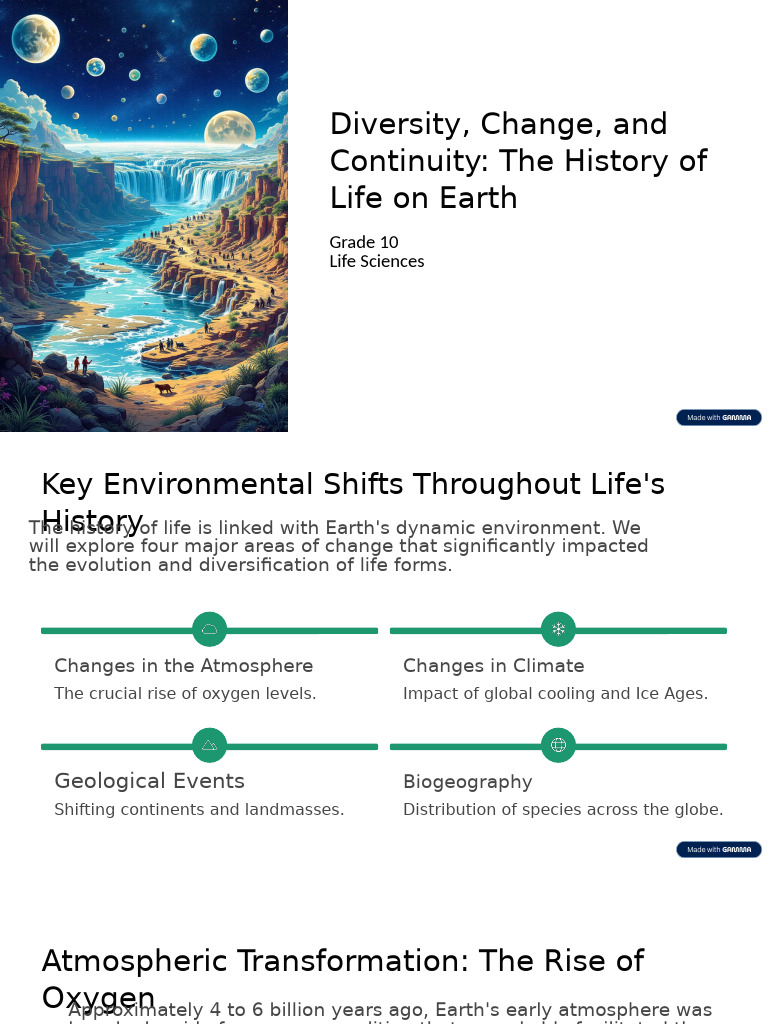 Ice Ages and Life's Evolution | PDF | Ice Age | Earth
