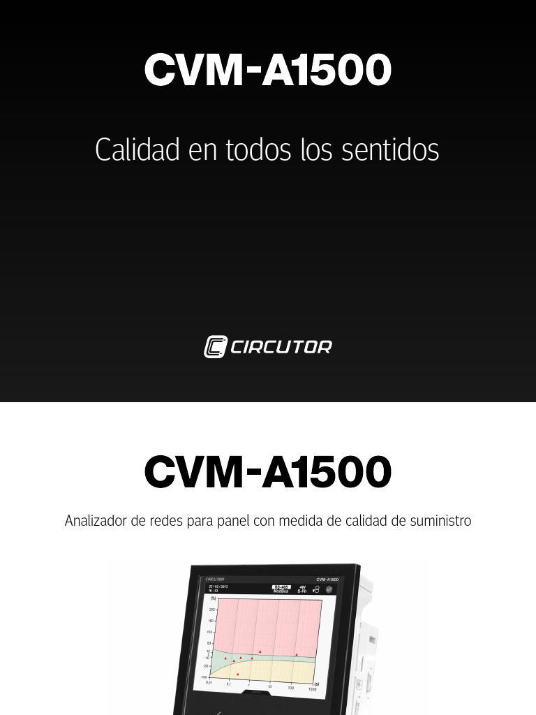 KN Cvm-A1500 Es | PDF | Red eléctrica | Software