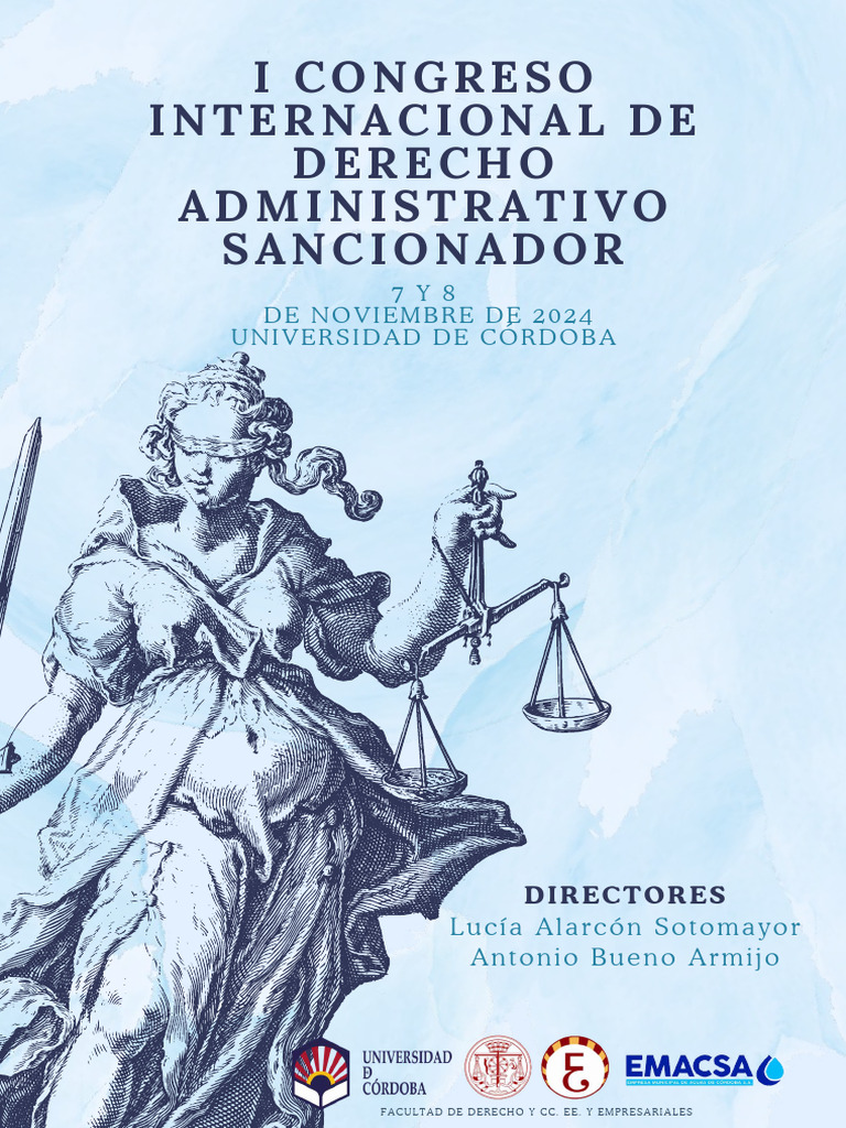 Congreso Internacional de Derecho Sancionador | PDF | Justicia | Crimen ...