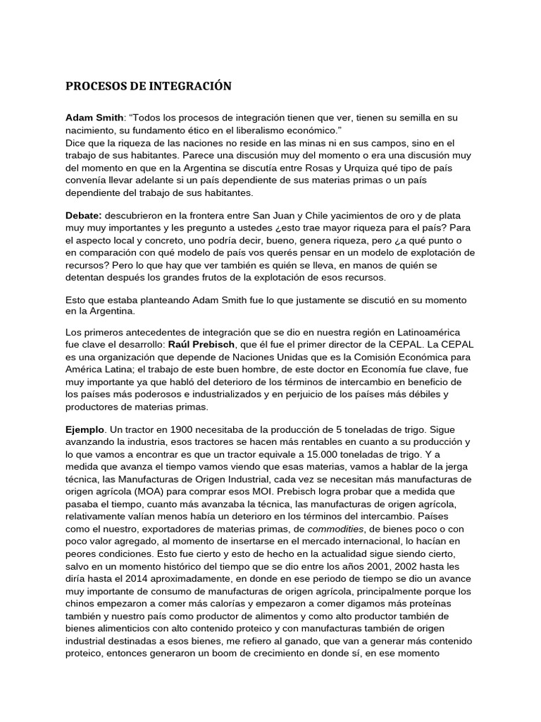 Procesos de Integración en Latinoamérica | PDF | Arancel | America latina
