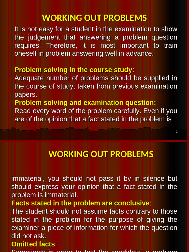 Mastering Legal Problem Solving | PDF | Question | Offer And Acceptance