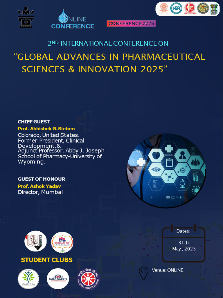 GAPSI 2025: Innovations in Pharma Science | PDF | Science