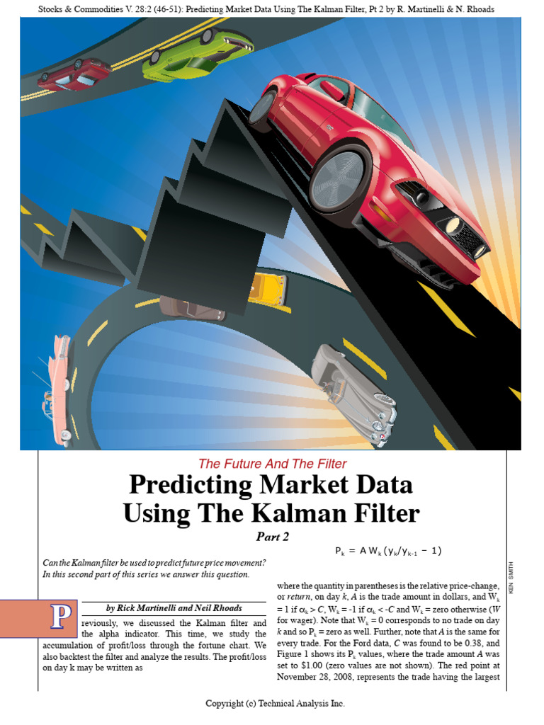 23-Predicting Market Data Using The Kalman Filter | PDF | Securities  (Finance) | Investments & Securities