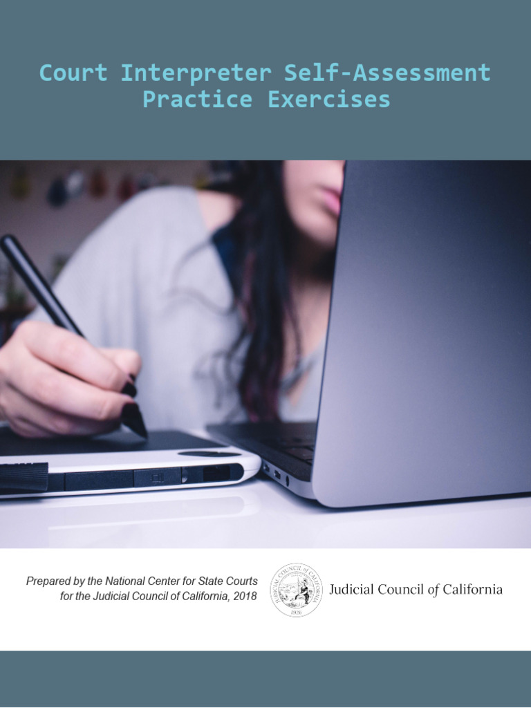 Court Interpreter Practice Exercises Guide | PDF | Language ...