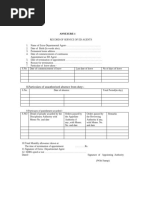 GDS Leave Application Form Template | PDF