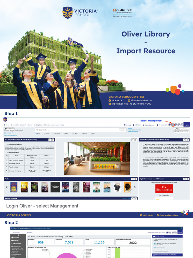 Oliver Library System Import Guide | PDF