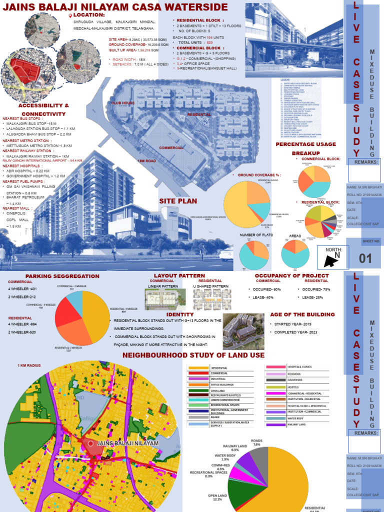 Mixed-Use Building Case Study | PDF | Basement