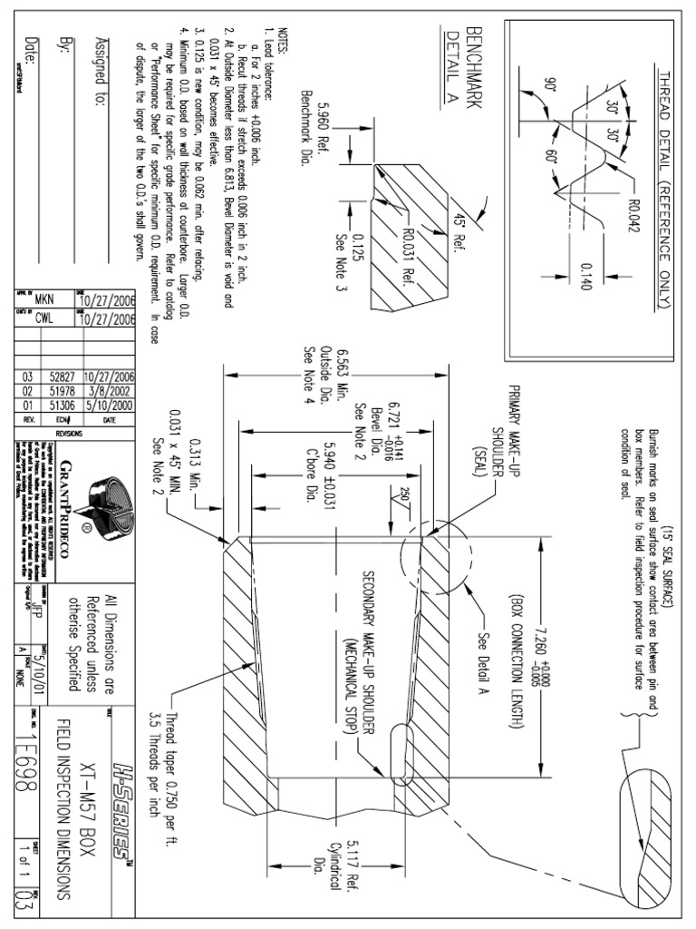 Xt-m57 Box 1e698 Rev 03 | PDF