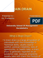 Effects of Brain Drain and Possible Solutions