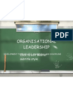 Organisational Leadership: Click To Edit Master Subtitle Style