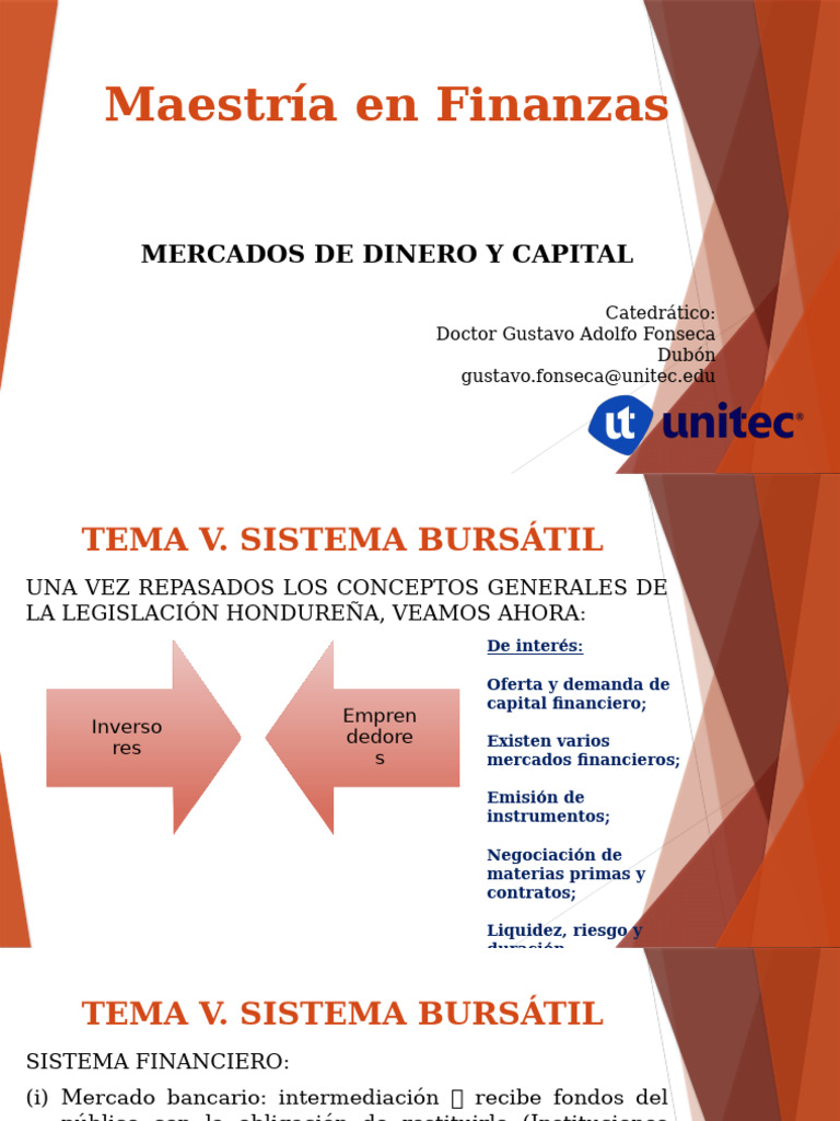 Mercado de Valores (Detallado) | PDF | Bolsa | Renta Fija