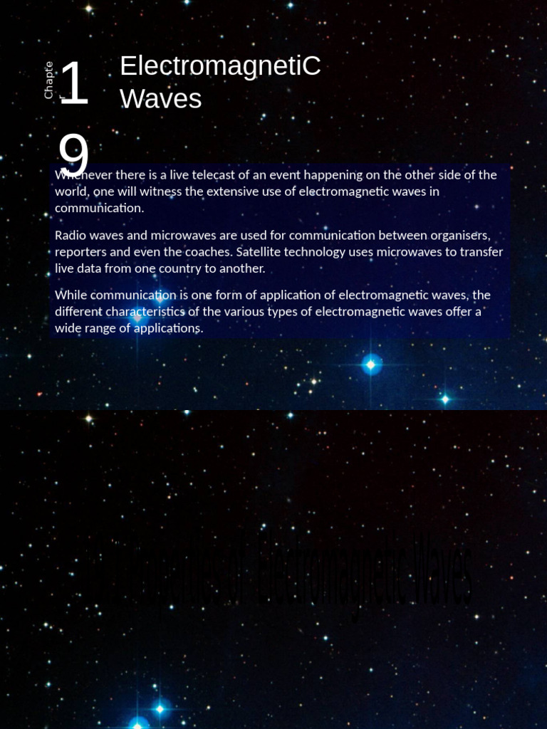 Understanding Electromagnetic Waves | PDF | Light | Electromagnetic ...