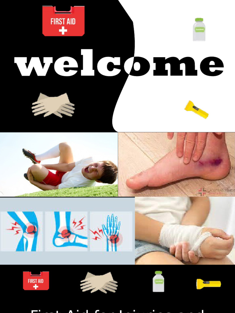First Aid and Injuries | PDF | Knee | Diseases And Disorders