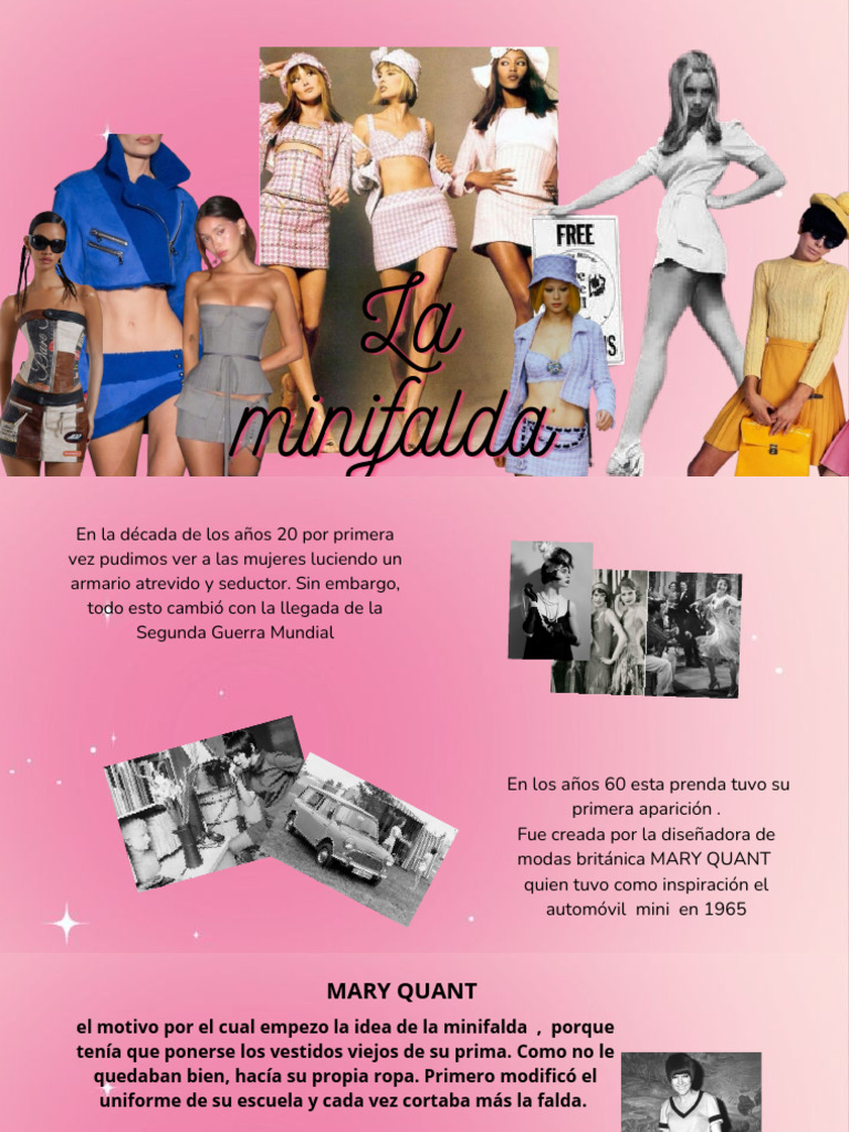 Historia y controversia de la minifalda | PDF | Moda | Ropa