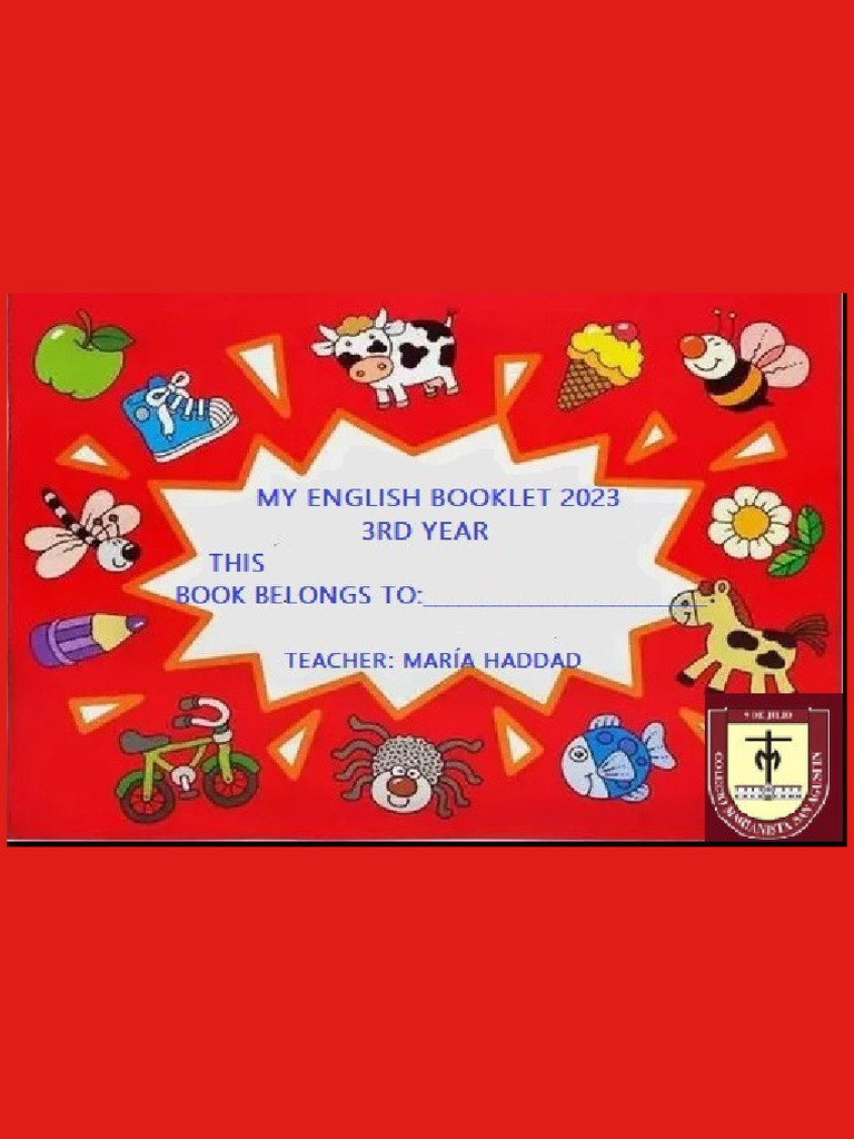 English Booklet 3ro | PDF