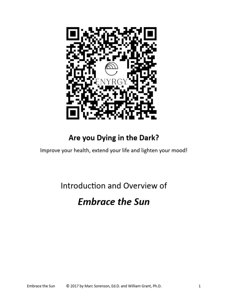 Health Benefits of Sun Exposure | PDF | Ultraviolet | Vitamin D