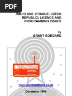 'Radio One, Prague, Czech Republic