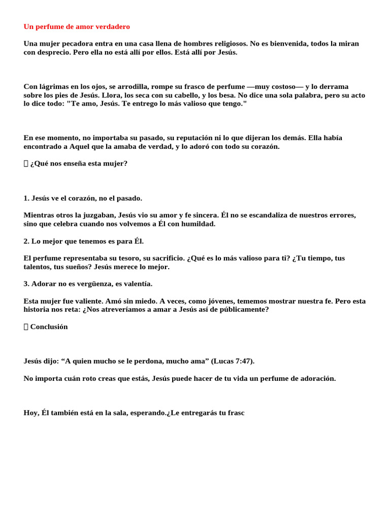 Amor y redención en la fe cristiana | PDF | Pecado | Jesús