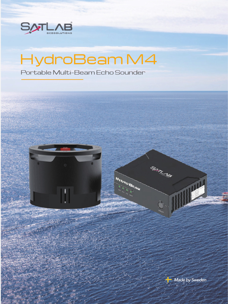 Portable Multi-Beam Echo Sounder M4 | PDF