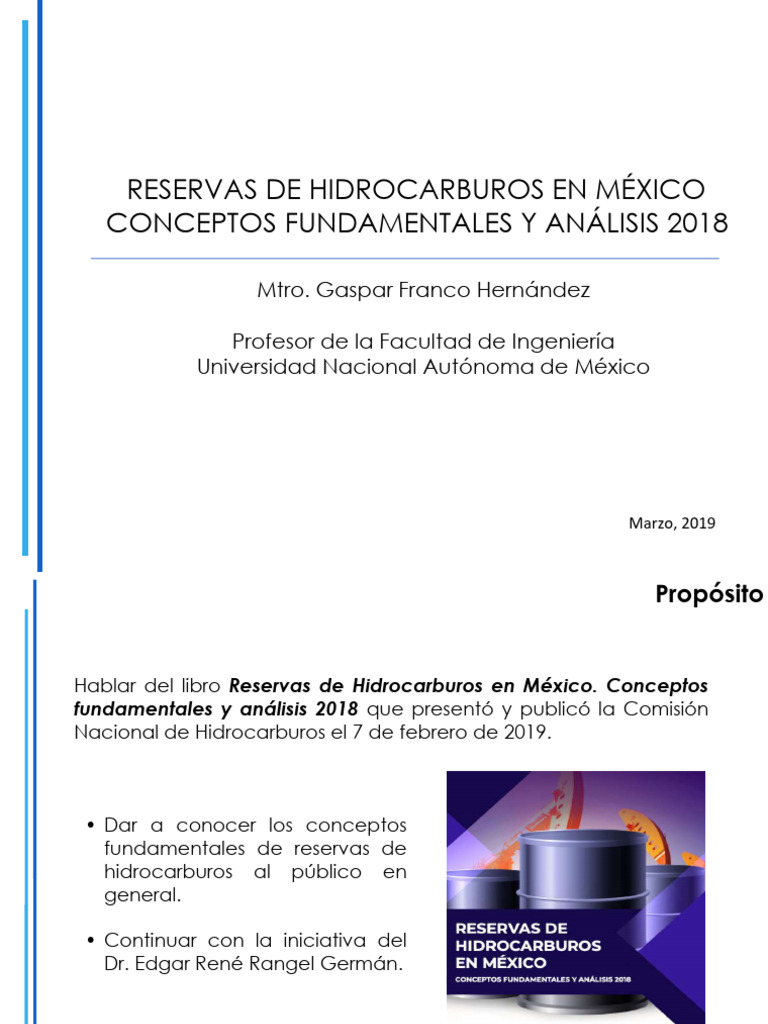 PL Tica 9. Reservas de Hidrocarburos en M Xico. | PDF | Petróleo | México
