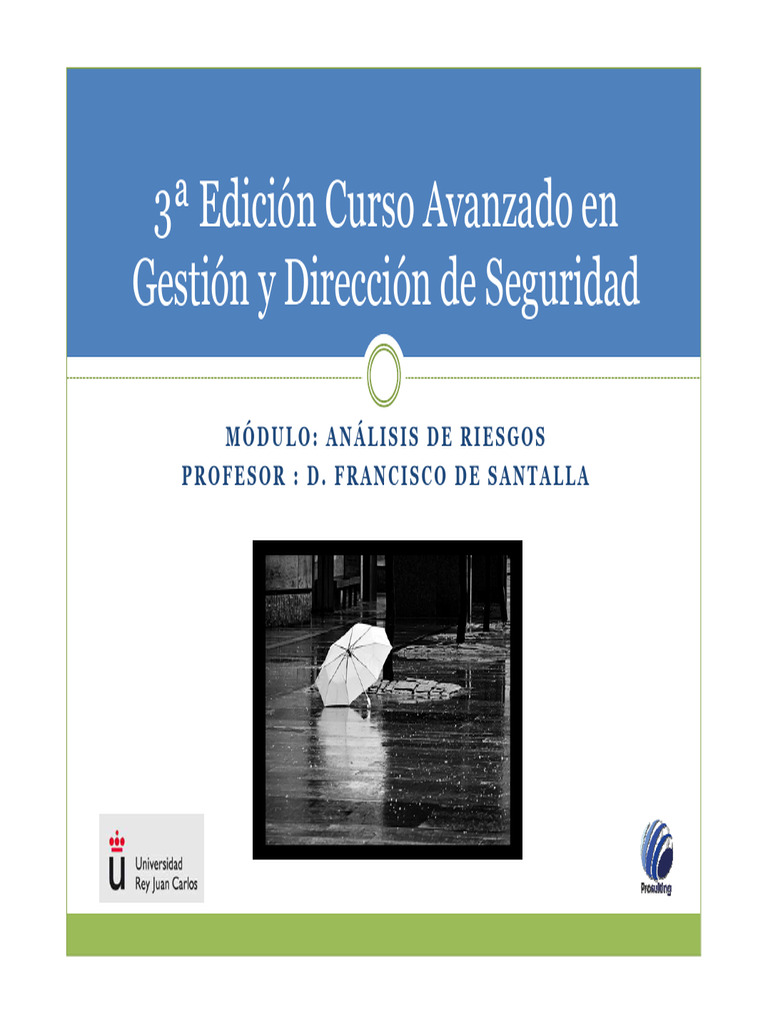 Análisis de Riesgos en Seguridad Empresarial | PDF | Riesgo ...