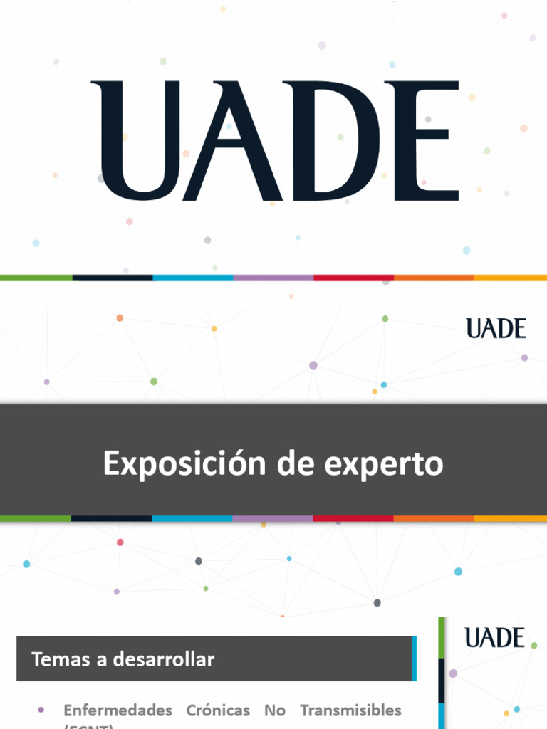 Enfermedades Crónicas No Transmisibles (ECNT) UADE | PDF | Las ...