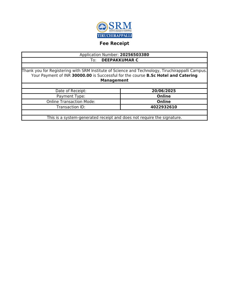 Acknowledgement Receipt 20256503380 (1) | PDF