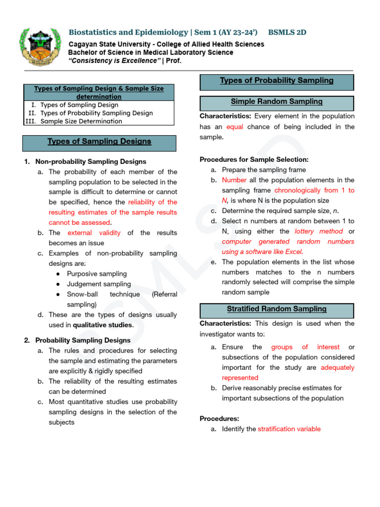 Biostatistics Trans 04 | PDF | Sampling (Statistics) | Sample Size ...