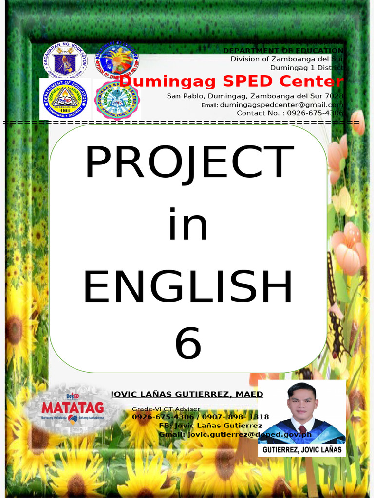 Dumingag SPED Center Project Overview | PDF