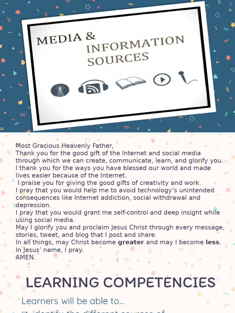 Media and Information Sources Overview | PDF | Libraries | Mass Media