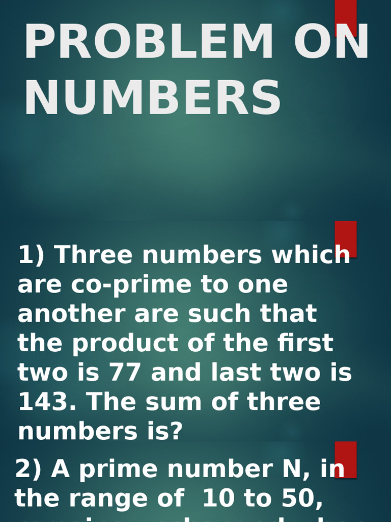 Math Problems and Solutions Guide | PDF