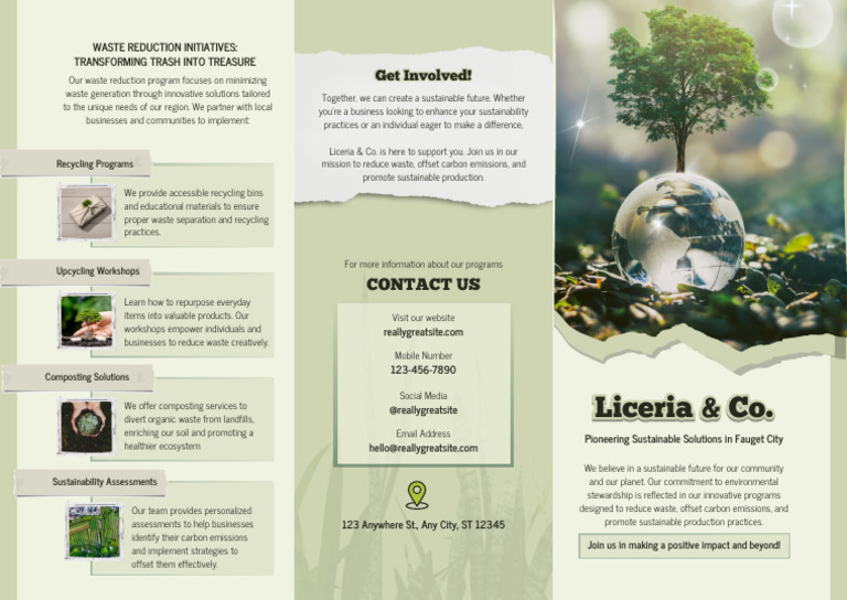 Sustainable Solutions in Fauget City | PDF | Waste | Sustainability