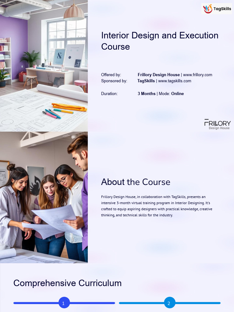 Interior Design Course by Frillory | PDF | Design | Interior Design