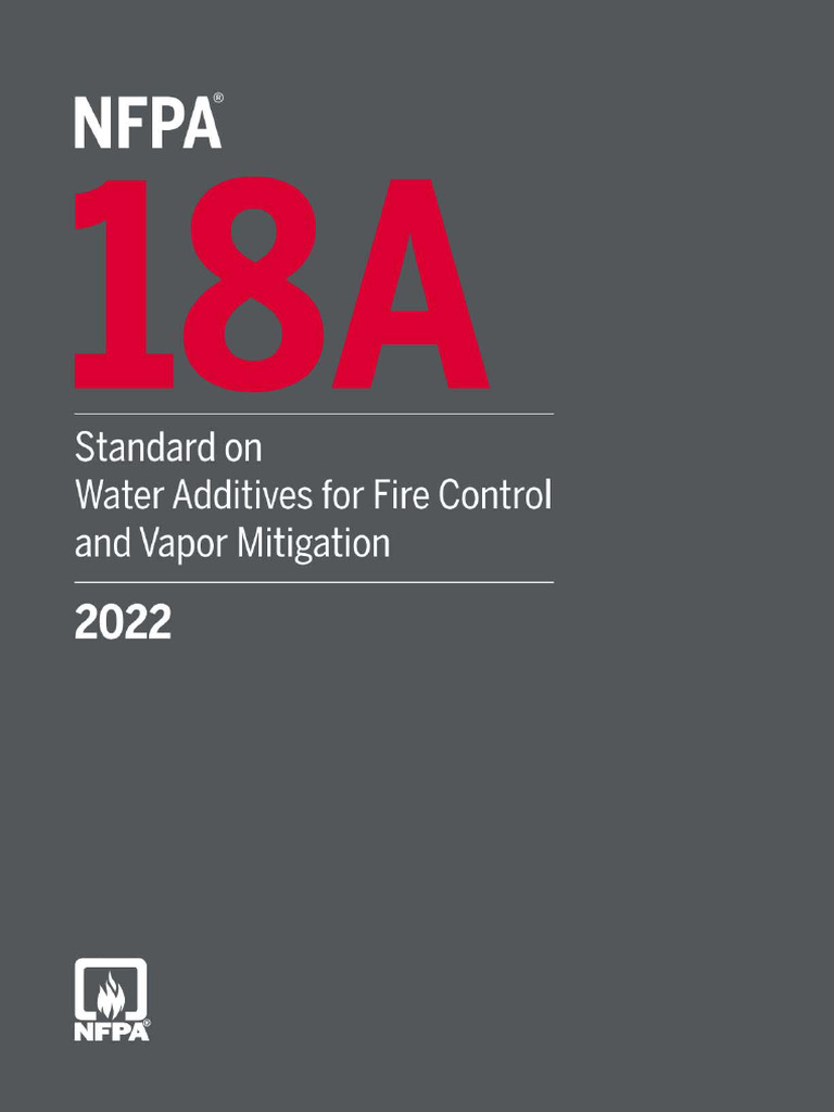 NFPA 18A Water Additives Standard 2022 | PDF | Damages | Common Law