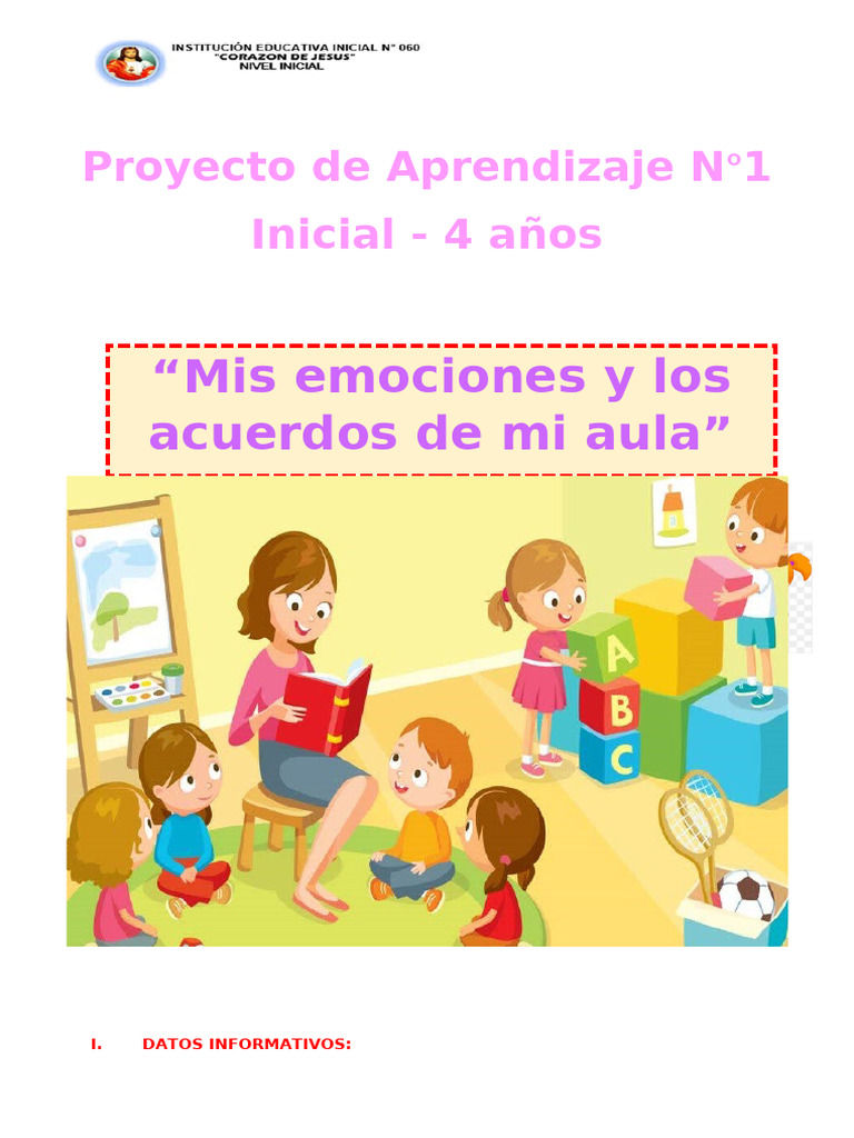 Semana 2mis Emociones y Los Acuerdo de Mi Aula | PDF | Las emociones ...