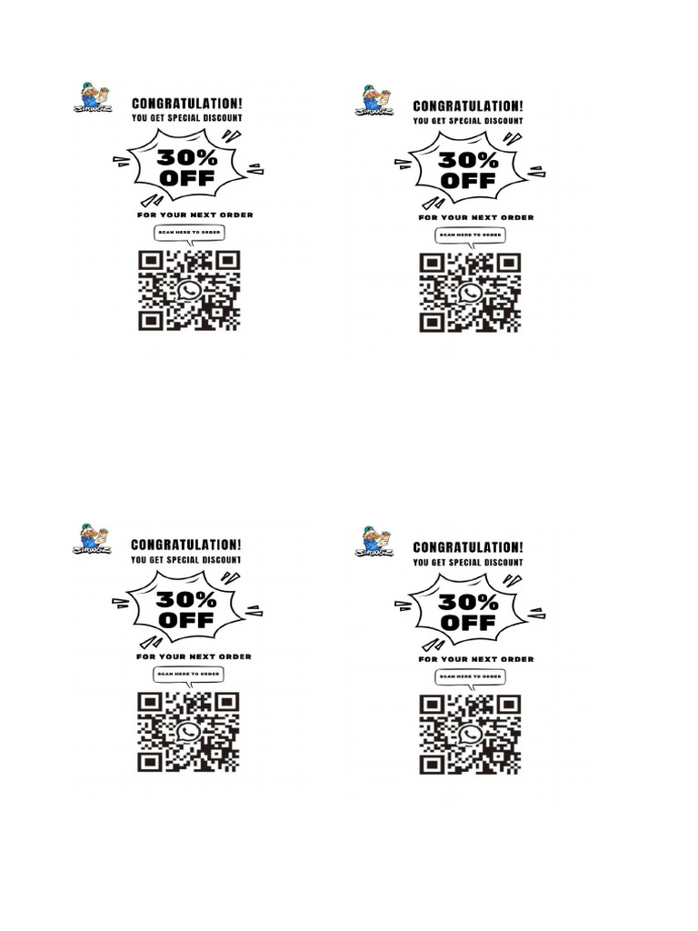 30% Promo Card PDF | PDF