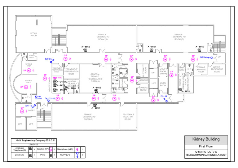 Hospital Floor Plan and Layout Guide | PDF | Electronics ...