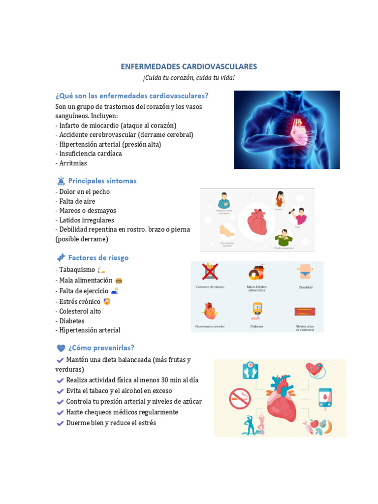 Prevención de Enfermedades Cardiovasculares | PDF