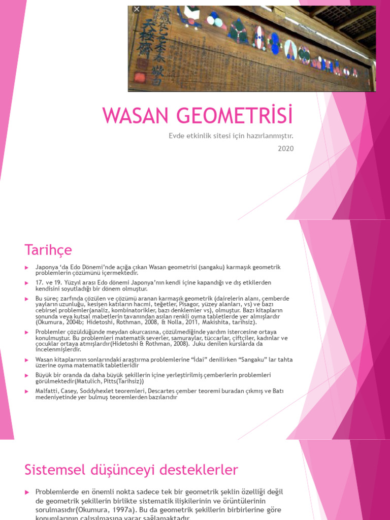 Wasan Geometri̇si̇ Evdeetkinlik | PDF