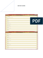 Resume Matrix